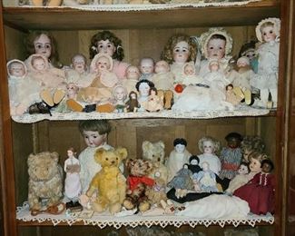 The North Caldwell, NJ Collection Of Steiff, Antique Dolls, Teddy Bears, Hummels, & Quality Antiques