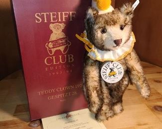 Steiff Club 1993/1994 Teddy Clown In Box