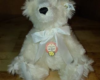 Steiff Hobby Center Toys "Mr. Vanilla" 1989 Teddy Bear