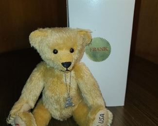 Frank Teddy Bear W/ Box