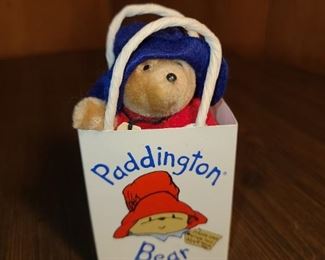 Vintage Paddington Bear In Bag