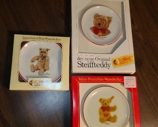 Steiff Mini Porcelain Platees