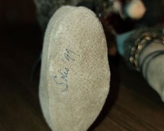 Handmade Santa Artist Doll