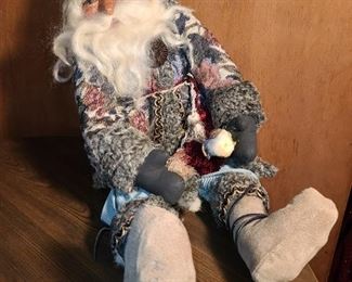 Handmade Santa Artist Doll