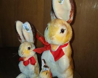 Steiff Bunny Family