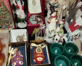 Assorted Christmas Decorations