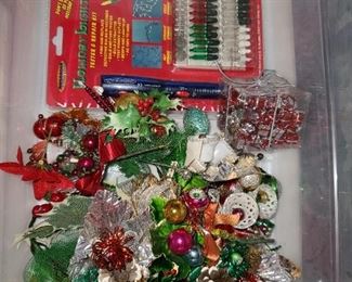 Assorted Christmas Decorations