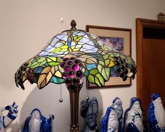 Stained Glass Lamp (Works!)
