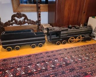 AWESOME HAND CARVED/HAND MADE TRAIN!