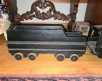 AWESOME HAND CARVED/HAND MADE TRAIN!