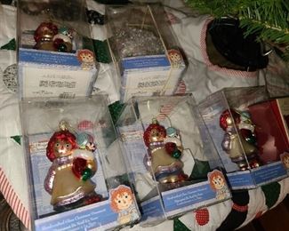 Raggedy Anne Ornaments