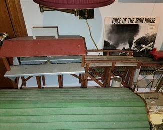 Train Collectibles GALORE! (Train Cars, Train Sets, Bridges, Books, Collector's Plates, Ornaments, Posters, Pictures, Paintings, Figures, Buildings, Accessories, Clocks, & MORE!)