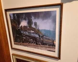 Train Framed Photograph