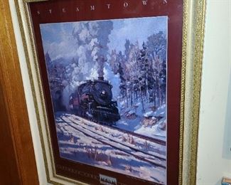 Train Framed Poster