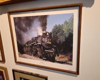 Train Framed Photograph