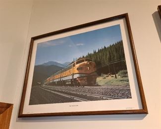 Train Framed Photograph