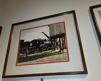 Train Framed Photograph