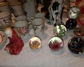 Art Glass Paperweight Collection