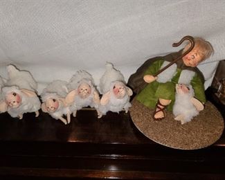 Annalee Shephard W/ Many Sheep