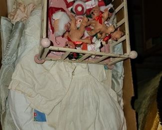 Vintage Mini Christmas Annalee Dolls