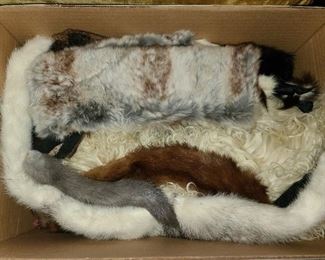 Vintage Fur Shawls & Trim