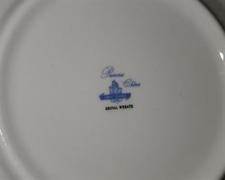 Large Dinnerware Set ("Bridal Wreath" By Princess China)
