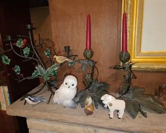 Bird Candlestick Holders