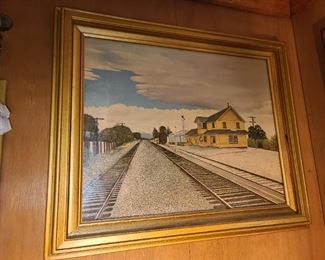 Train Station Artwork