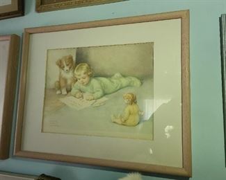 Antique Framed Print