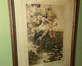 Vintage Framed Print