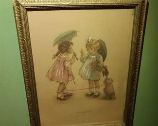 Vintage Framed Print
