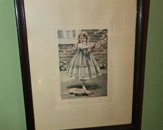 Vintage Framed Print