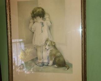 Vintage Framed Print
