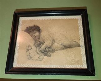 Vintage Framed Print