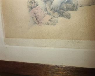 Vintage Framed Print