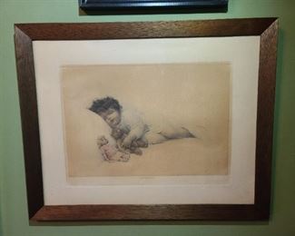 Vintage Framed Print