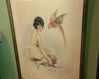 Vintage Framed Print