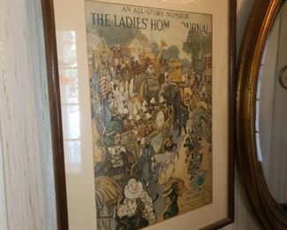 Framed Ladies Home Journal