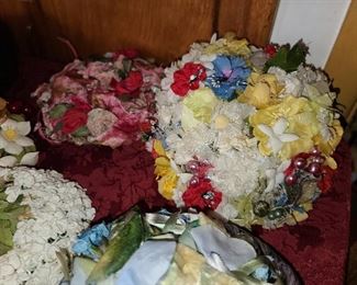 STUNNING COLLECTION OF BEAUTIFUL VINTAGE HATS! ALL IN GREAT CONDITION!