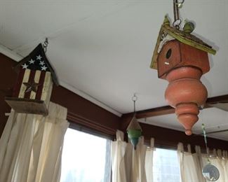 Hanging Bird Houses