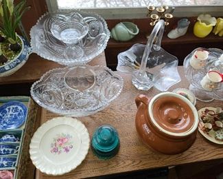 Assorted Glassware & China