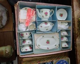 Vintage Tea Set In Original Box