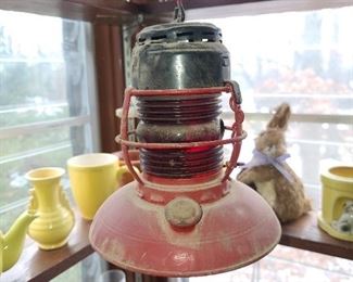 Antique Hanging Railroad Lantern