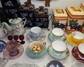 Assorted Kitchen Items (Pots, Pans, China, Glassware, Dishware, Etc.)