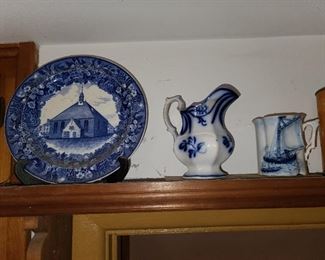 Antique Blue & White China