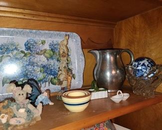 Assorted Kitchen Items (Pots, Pans, China, Glassware, Dishware, Etc.)