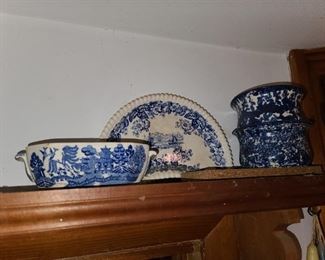 Antique Blue & White China