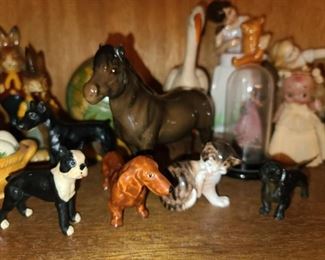 Mini Porcelain Animal Figurines