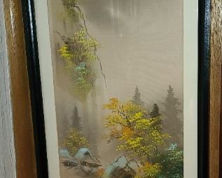 Framed Asian Artwork