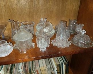 Assorted Crystal & Glassware